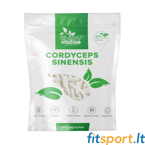 Toorpulbrid Cordyceps 90 kapslit. 